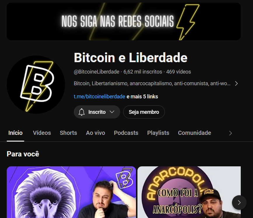 Bitcoin, Libertarianismo, anarcocapitalismo,